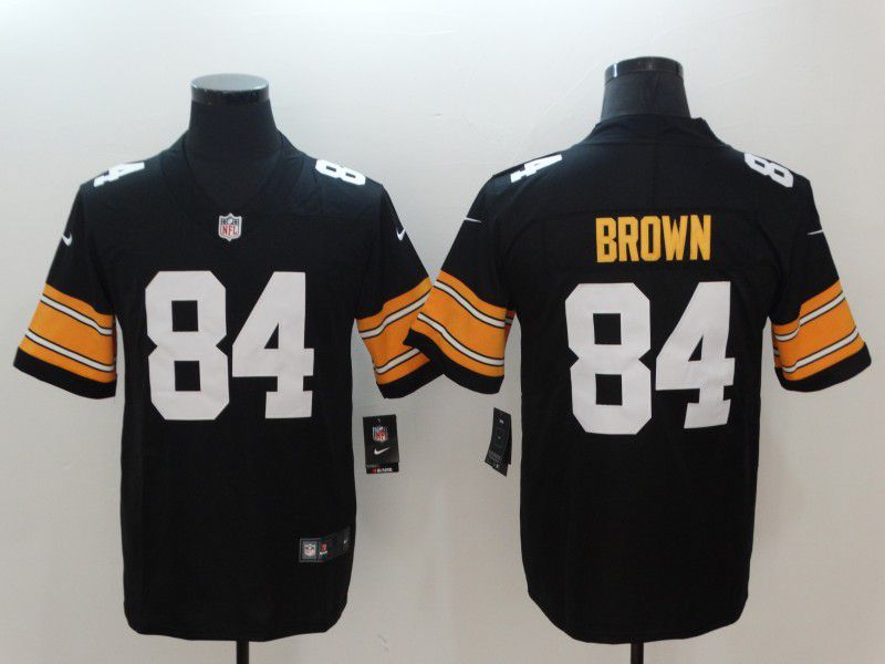 Men Pittsburgh Steelers #84 Brown Black Nike Vapor Untouchable Limited NFL Jerseys->arizona cardinals->NFL Jersey